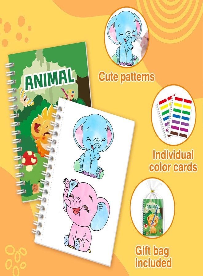 SOCOLER 24 Water Coloring Books for Kid Party Favors 3-5, Bulk Mini Water Painting Book for Toddlers Ages 4-8, Paint with Water Books for Boys and Girls - Image 4